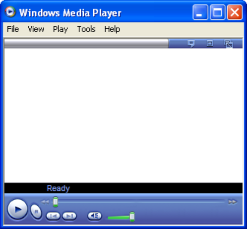 Windows XP Media Player Mask